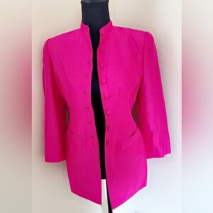Dana Buchman Fuchsia Blazer